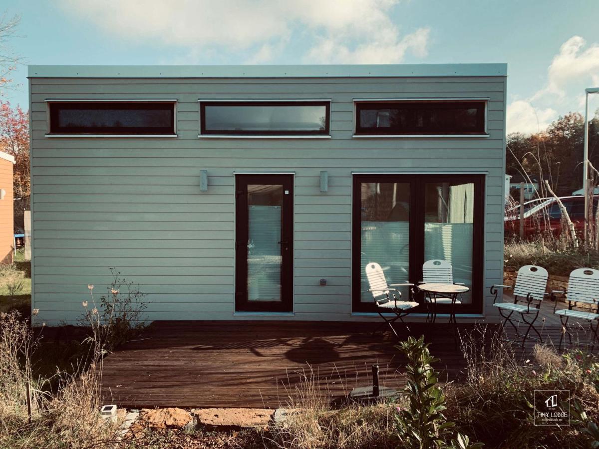 Tinylodge Am Ellertshaeuser See Stadtlauringen Exteriör bild