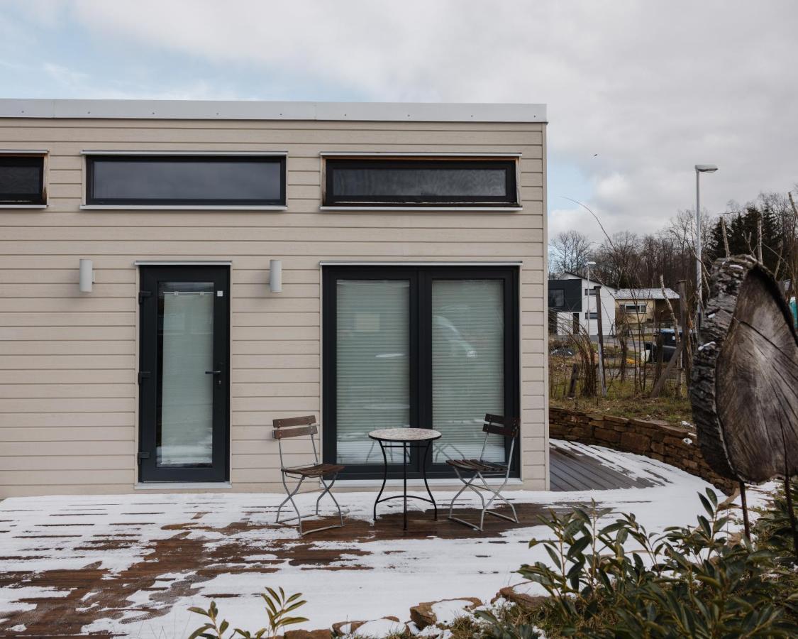 Tinylodge Am Ellertshaeuser See Stadtlauringen Exteriör bild