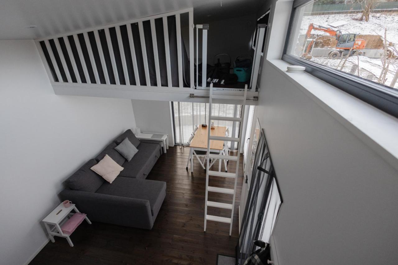Tinylodge Am Ellertshaeuser See Stadtlauringen Exteriör bild