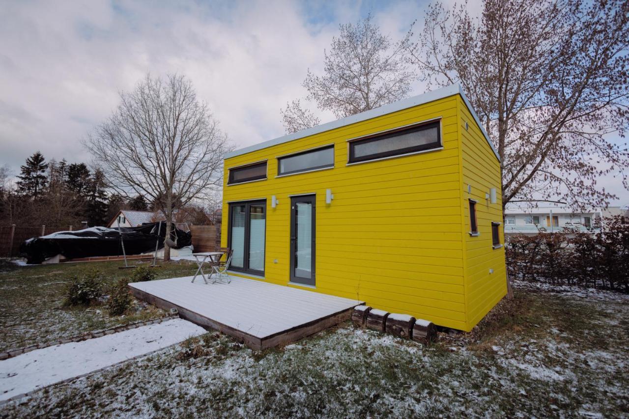 Tinylodge Am Ellertshaeuser See Stadtlauringen Exteriör bild
